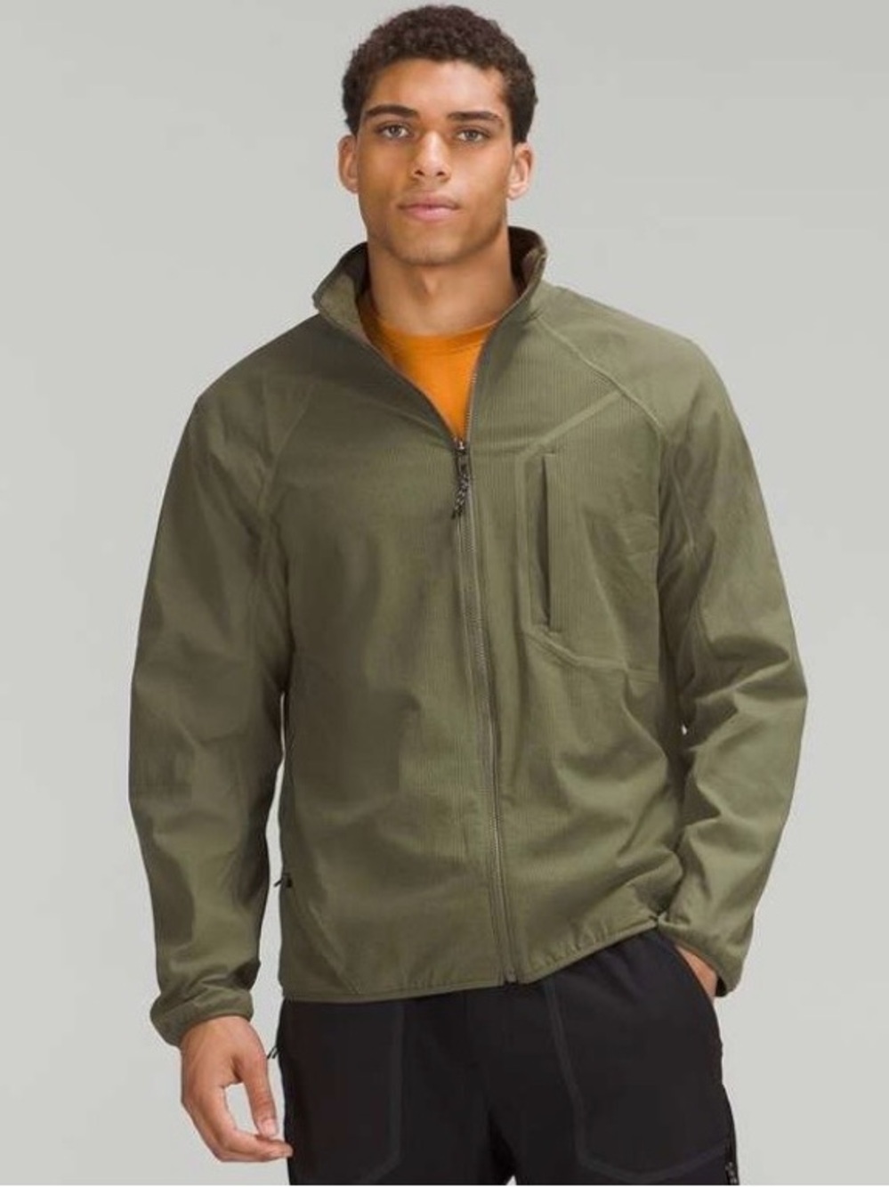 Lululemon Fleece Hiking Zip Up
Medium Olive